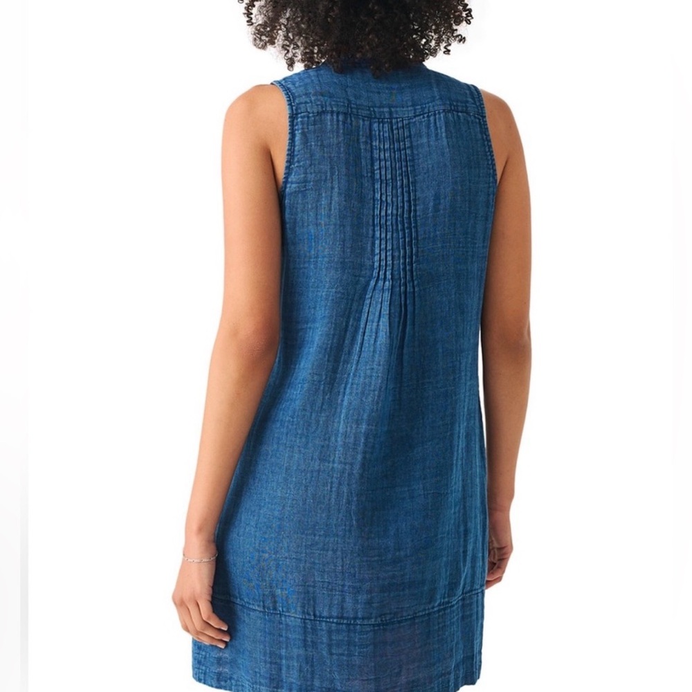 Faherty Dream Cotton Gauze Isha Dress - Picture 9 of 9